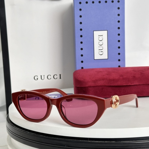 Gucci AAA Quality Sunglasses #1233763 $52.00 USD, Wholesale Replica Gucci AAA Quality Sunglasses