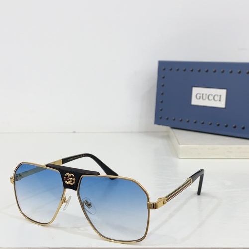 Gucci AAA Quality Sunglasses #1233770 $60.00 USD, Wholesale Replica Gucci AAA Quality Sunglasses