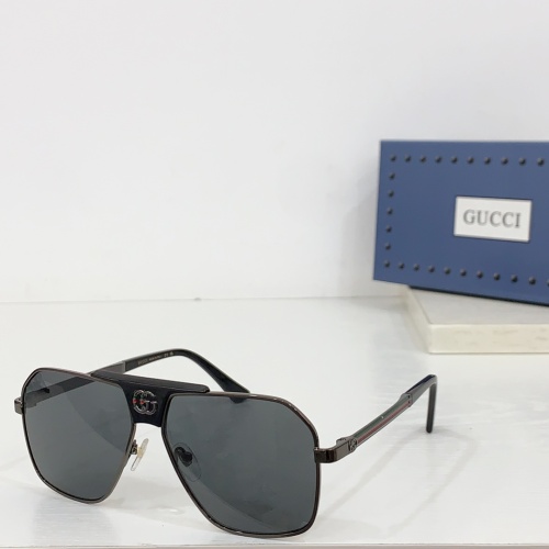 Gucci AAA Quality Sunglasses #1233774 $60.00 USD, Wholesale Replica Gucci AAA Quality Sunglasses