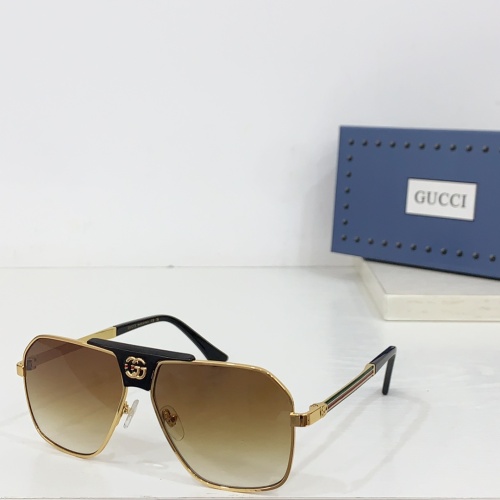 Gucci AAA Quality Sunglasses #1233776 $60.00 USD, Wholesale Replica Gucci AAA Quality Sunglasses