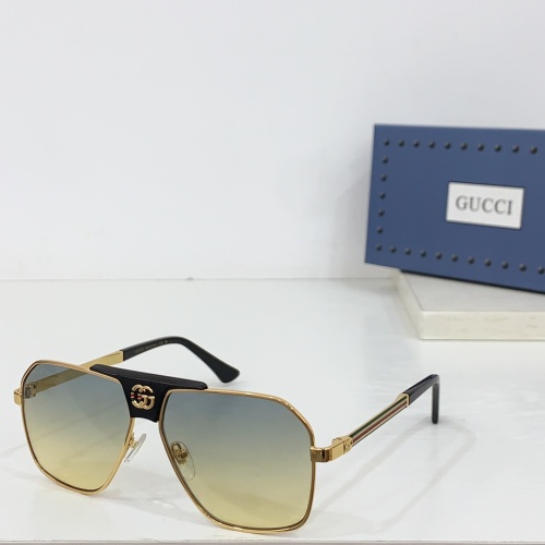 Gucci AAA Quality Sunglasses #1233777 $60.00 USD, Wholesale Replica Gucci AAA Quality Sunglasses