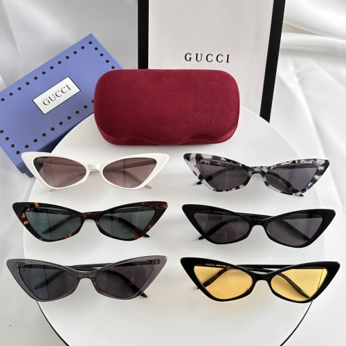 Replica Gucci AAA Quality Sunglasses #1233783 $52.00 USD for Wholesale