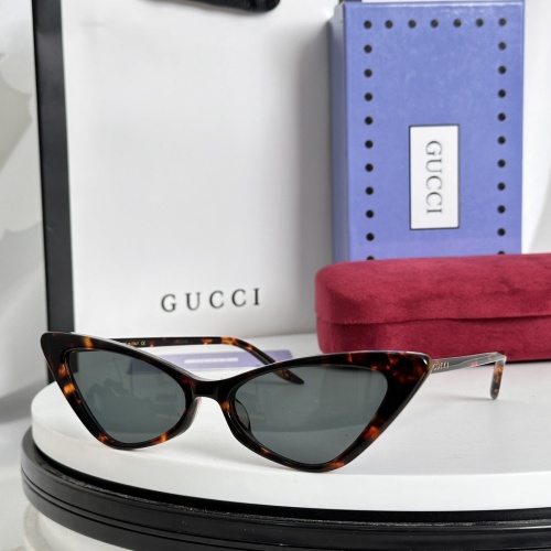 Gucci AAA Quality Sunglasses #1233786 $52.00 USD, Wholesale Replica Gucci AAA Quality Sunglasses