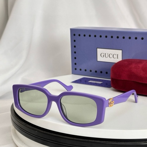 Gucci AAA Quality Sunglasses #1233795 $52.00 USD, Wholesale Replica Gucci AAA Quality Sunglasses