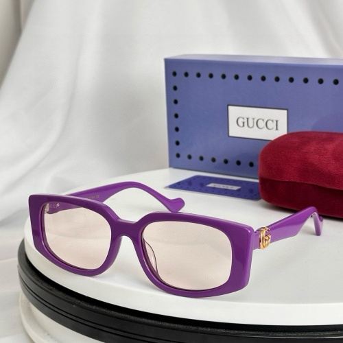 Gucci AAA Quality Sunglasses #1233796 $52.00 USD, Wholesale Replica Gucci AAA Quality Sunglasses