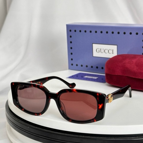 Gucci AAA Quality Sunglasses #1233800 $52.00 USD, Wholesale Replica Gucci AAA Quality Sunglasses