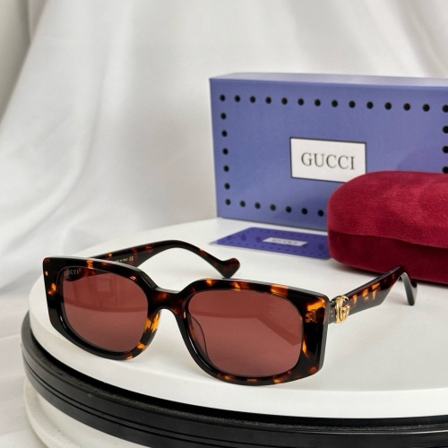 Gucci AAA Quality Sunglasses #1233801 $52.00 USD, Wholesale Replica Gucci AAA Quality Sunglasses