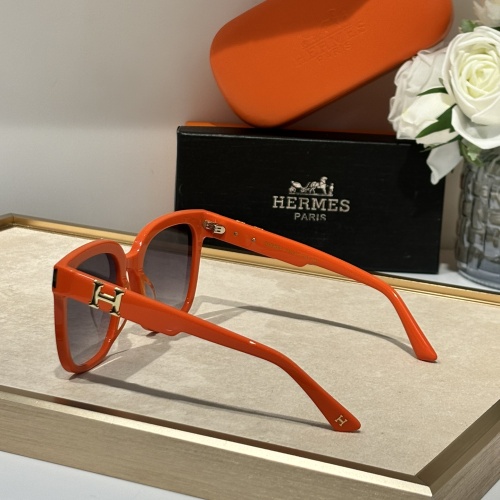 Replica Hermes AAA Quality Sunglasses #1233804 $64.00 USD for Wholesale