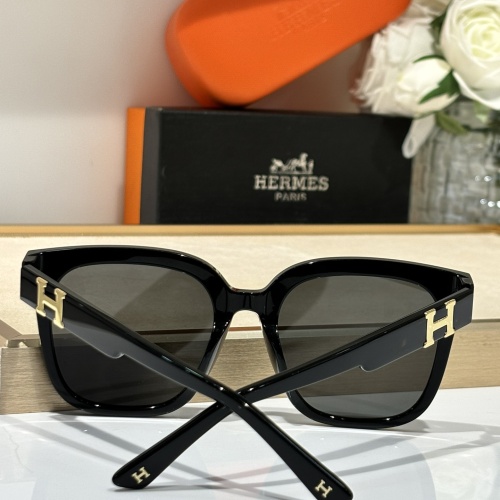 Replica Hermes AAA Quality Sunglasses #1233807 $64.00 USD for Wholesale