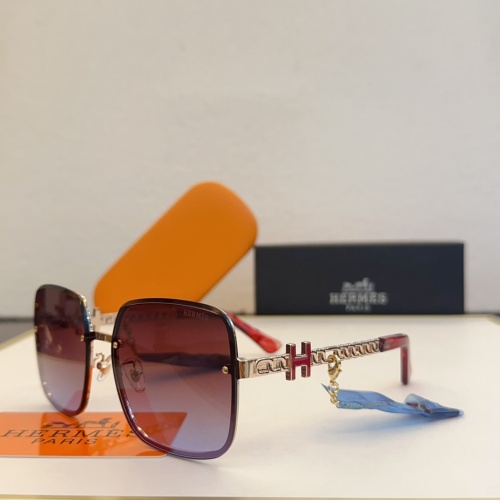 Hermes AAA Quality Sunglasses #1233812 $60.00 USD, Wholesale Replica Hermes AAA Quality Sunglasses