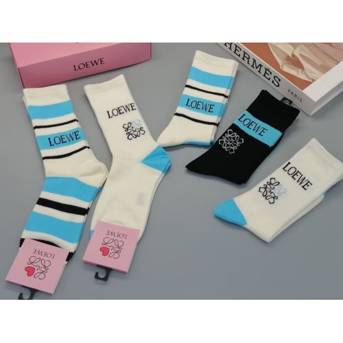 Loewe Socks #1233841 $29.00 USD, Wholesale Replica Loewe Socks