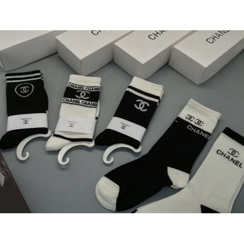 Replica Chanel Socks #1233853 $29.00 USD for Wholesale