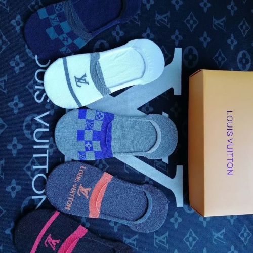 Replica Louis Vuitton LV Socks #1233859 $27.00 USD for Wholesale