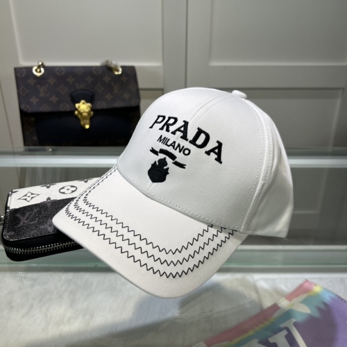 Prada Caps #1233871 $25.00 USD, Wholesale Replica Prada Caps