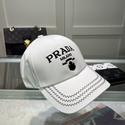 Replica Prada Caps #1233871 $25.00 USD for Wholesale