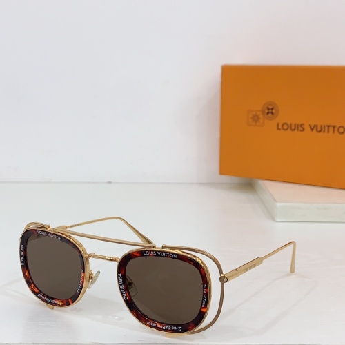 Louis Vuitton AAA Quality Sunglasses #1233897 $64.00 USD, Wholesale Replica Louis Vuitton AAA Quality Sunglasses