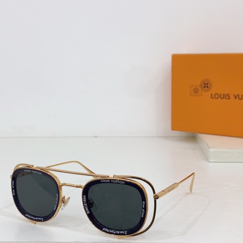 Louis Vuitton AAA Quality Sunglasses #1233902 $64.00 USD, Wholesale Replica Louis Vuitton AAA Quality Sunglasses