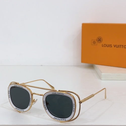 Louis Vuitton AAA Quality Sunglasses #1233903 $64.00 USD, Wholesale Replica Louis Vuitton AAA Quality Sunglasses