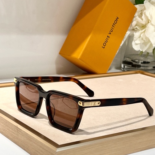 Louis Vuitton AAA Quality Sunglasses #1233952 $64.00 USD, Wholesale Replica Louis Vuitton AAA Quality Sunglasses