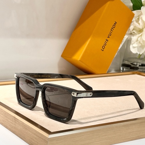 Louis Vuitton AAA Quality Sunglasses #1233954 $64.00 USD, Wholesale Replica Louis Vuitton AAA Quality Sunglasses