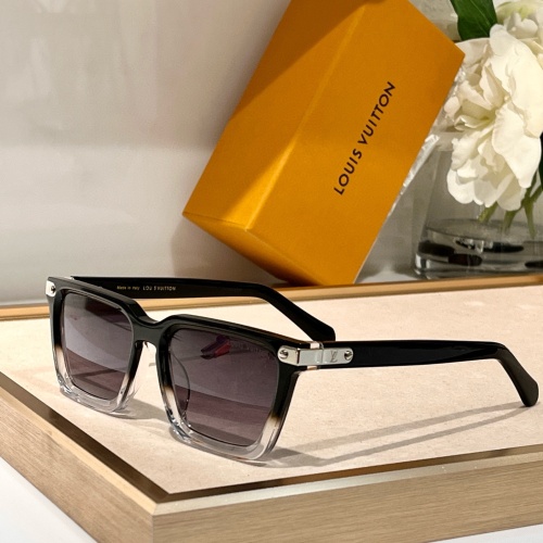 Louis Vuitton AAA Quality Sunglasses #1233955 $64.00 USD, Wholesale Replica Louis Vuitton AAA Quality Sunglasses