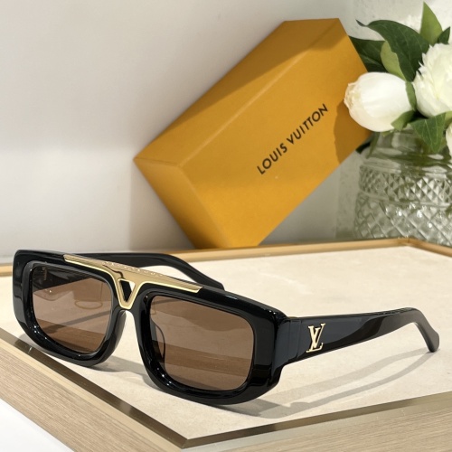 Louis Vuitton AAA Quality Sunglasses #1233973 $68.00 USD, Wholesale Replica Louis Vuitton AAA Quality Sunglasses