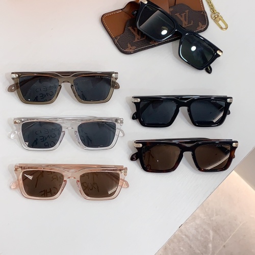 Replica Louis Vuitton AAA Quality Sunglasses #1233980 $56.00 USD for Wholesale