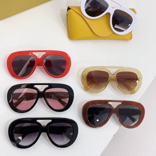 Replica LOEWE AAA Quality Sunglasses #1234015 $56.00 USD for Wholesale