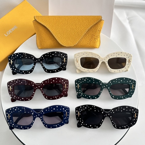 Replica LOEWE AAA Quality Sunglasses #1234027 $60.00 USD for Wholesale