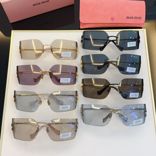 Replica MIU MIU AAA Quality Sunglasses #1234054 $68.00 USD for Wholesale