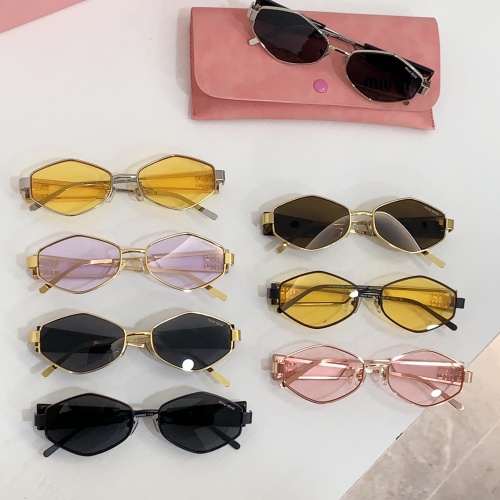 Replica MIU MIU AAA Quality Sunglasses #1234080 $56.00 USD for Wholesale