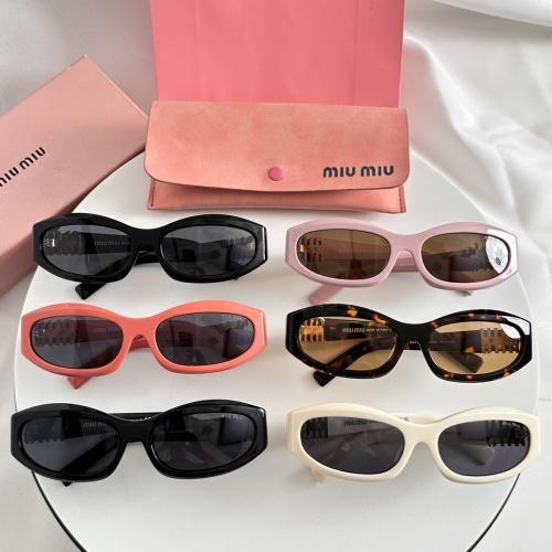 Replica MIU MIU AAA Quality Sunglasses #1234101 $60.00 USD for Wholesale