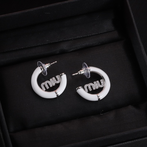 MIU MIU Earrings For Women #1234109 $27.00 USD, Wholesale Replica MIU MIU Earrings