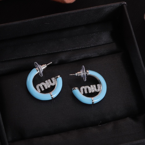 MIU MIU Earrings For Women #1234110 $27.00 USD, Wholesale Replica MIU MIU Earrings