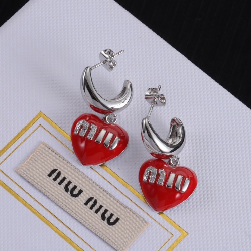 MIU MIU Earrings For Women #1234112 $27.00 USD, Wholesale Replica MIU MIU Earrings