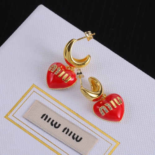 MIU MIU Earrings For Women #1234114 $27.00 USD, Wholesale Replica MIU MIU Earrings