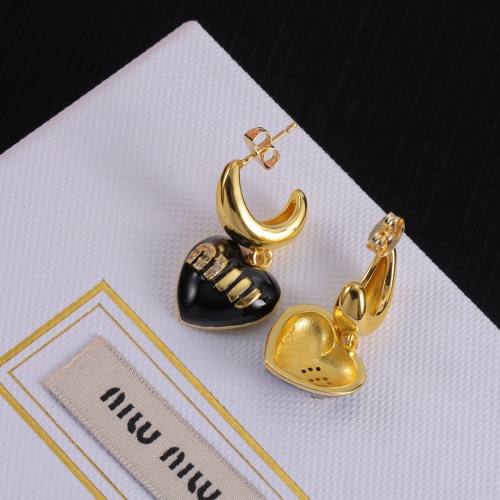 Replica MIU MIU Earrings For Women #1234117 $27.00 USD for Wholesale