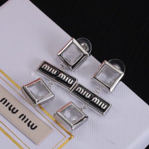 MIU MIU Earrings For Women #1234118 $29.00 USD, Wholesale Replica MIU MIU Earrings