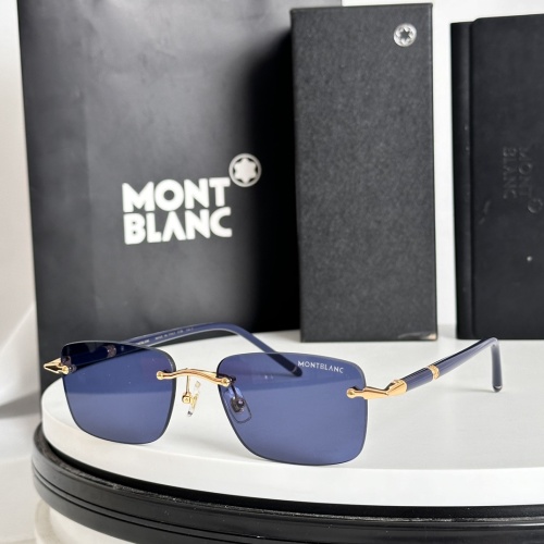 Montblanc AAA Quality Sunglasses #1234120 $60.00 USD, Wholesale Replica Montblanc AAA Quality Sunglasses