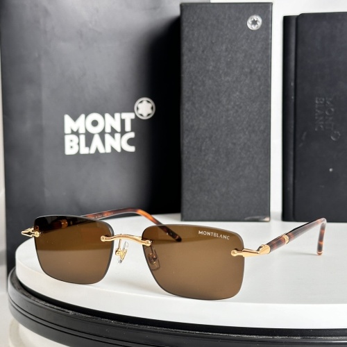 Montblanc AAA Quality Sunglasses #1234122 $60.00 USD, Wholesale Replica Montblanc AAA Quality Sunglasses