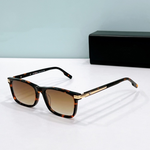 Montblanc AAA Quality Sunglasses #1234128 $45.00 USD, Wholesale Replica Montblanc AAA Quality Sunglasses