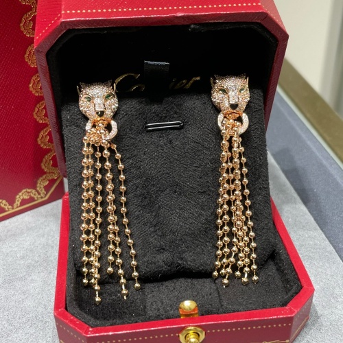 Cartier Earrings For Women #1234132 $68.00 USD, Wholesale Replica Cartier Earrings