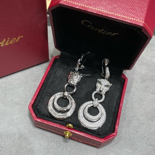 Replica Cartier Earrings For Women #1234135 $52.00 USD for Wholesale