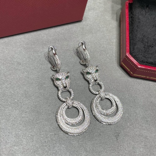 Replica Cartier Earrings For Women #1234135 $52.00 USD for Wholesale