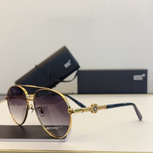 Montblanc AAA Quality Sunglasses #1234136 $52.00 USD, Wholesale Replica Montblanc AAA Quality Sunglasses