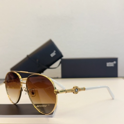 Montblanc AAA Quality Sunglasses #1234137 $52.00 USD, Wholesale Replica Montblanc AAA Quality Sunglasses