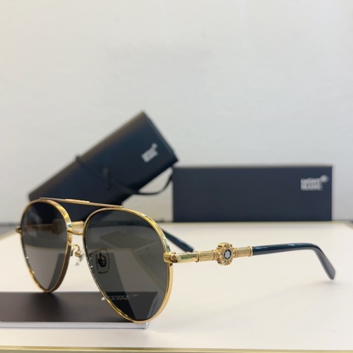 Montblanc AAA Quality Sunglasses #1234142 $52.00 USD, Wholesale Replica Montblanc AAA Quality Sunglasses