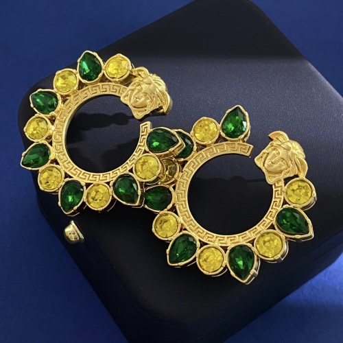 Versace Earrings For Women #1234172 $32.00 USD, Wholesale Replica Versace Earrings