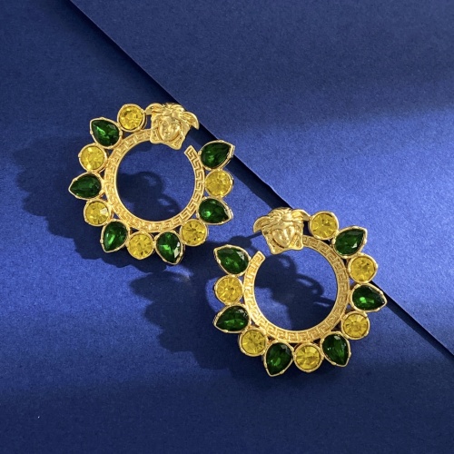 Replica Versace Earrings For Women #1234172 $32.00 USD for Wholesale