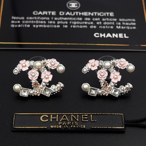 Chanel Earrings For Women #1234191 $25.00 USD, Wholesale Replica Chanel Earrings